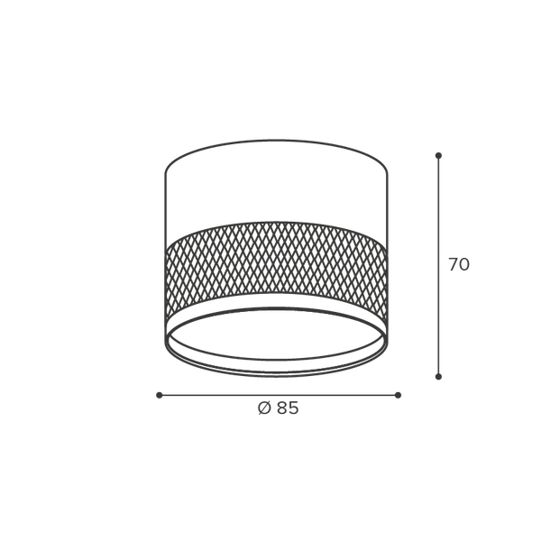 Точечный светильник Wolta WSL-GX53/12BG