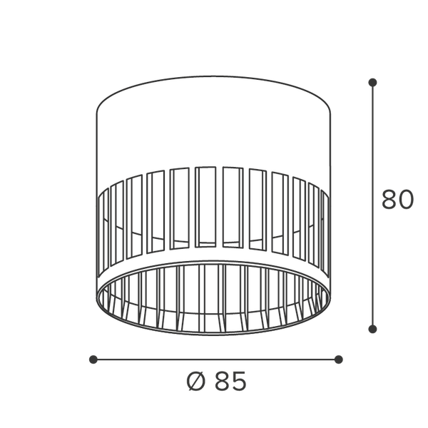Точечный светильник Wolta WSL-GX53/19W