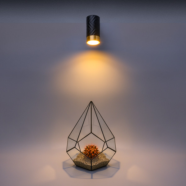 Точечный светильник Wolta WSL-GU10/09BG