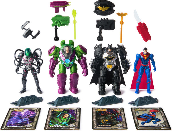 Набор фигурок коллекционных Spin Master Metal Force. Бэтмен. 4 фигурки / 64585 - фото