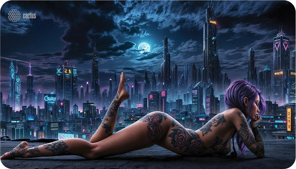 Коврик для мыши Cactus Erotic Girl CS-MP-PRO03XLL - фото