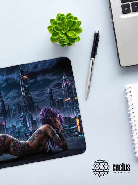 Коврик для мыши Cactus Erotic Girl CS-MP-PRO03XLL