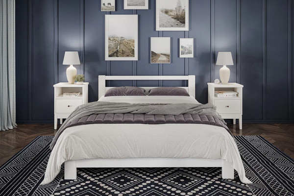 Двуспальная кровать Bravo Мебель Лана 160х200