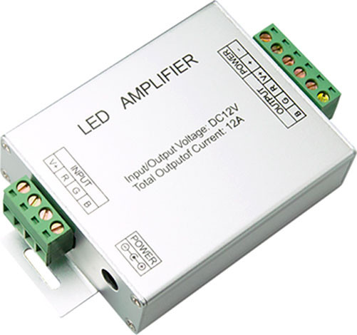 Усилитель сигнала для светодиодной ленты JAZZway 3x4A 12В / 1002150