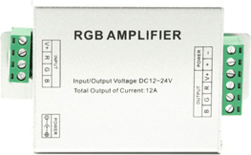 Усилитель сигнала для светодиодной ленты JAZZway 3x4A 12В / 1002150