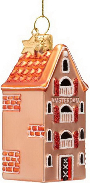 Елочная игрушка Vondels Амстердамский домик / 2250999090010