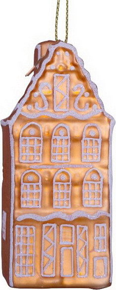 Елочная игрушка Vondels Амстердамский пряничный домик / 3212830090015