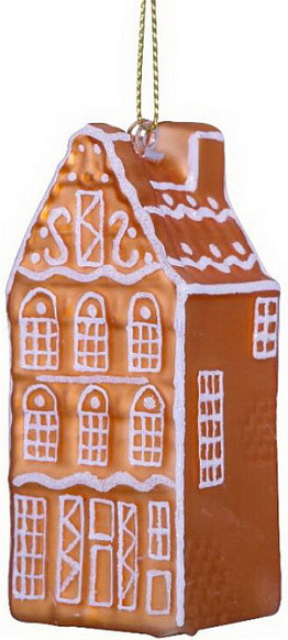 Елочная игрушка Vondels Амстердамский пряничный домик / 3212830090015