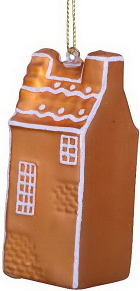 Елочная игрушка Vondels Амстердамский пряничный домик / 3212830090015