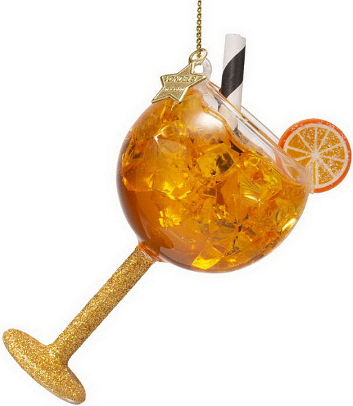Елочная игрушка Vondels Апельсиновый спритц / 4250605110147 - фото