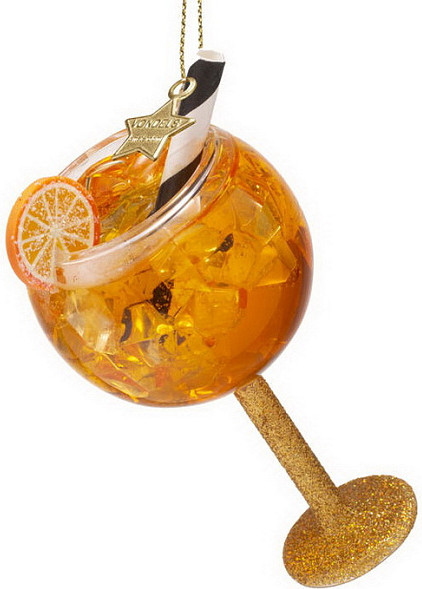 Елочная игрушка Vondels Апельсиновый спритц / 4250605110147