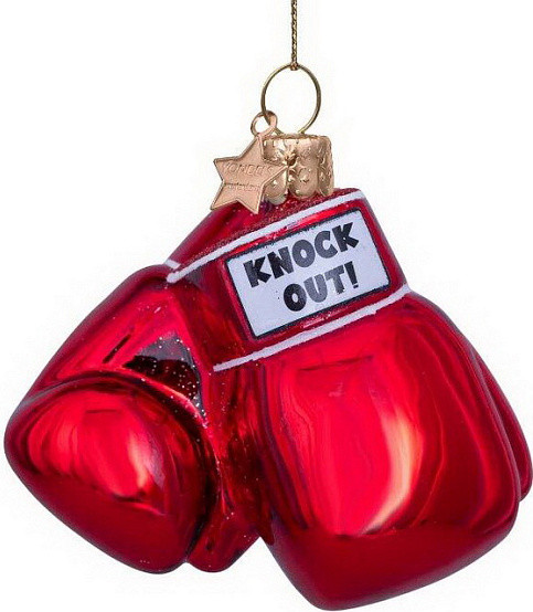 Елочная игрушка Vondels Боксерские перчатки / 3222620085015 - фото