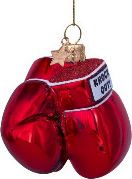 Елочная игрушка Vondels Боксерские перчатки / 3222620085015