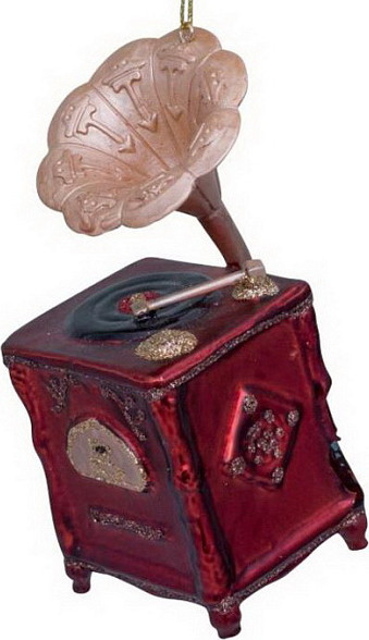 Елочная игрушка Vondels Винтажный граммофон / 3162800120023