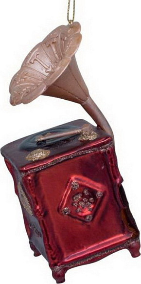 Елочная игрушка Vondels Винтажный граммофон / 3162800120023