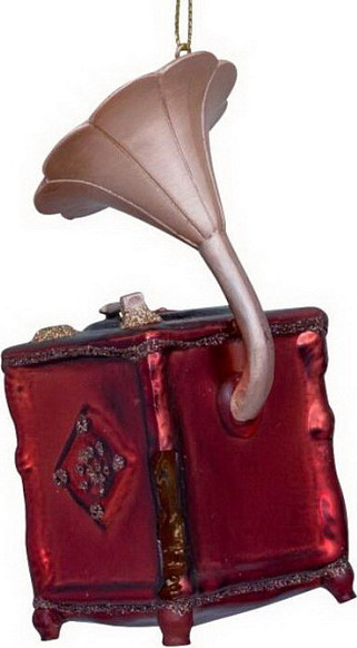 Елочная игрушка Vondels Винтажный граммофон / 3162800120023