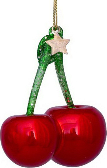 Елочная игрушка Vondels Вишня / 1202510080018 - фото