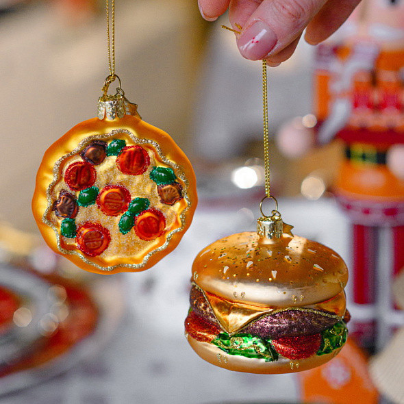 Елочная игрушка Vondels Гамбургер / 4182810060019