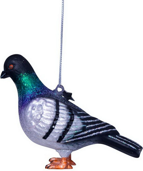 Елочная игрушка Vondels Голубь / 1222300075017 - фото