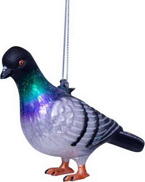 Елочная игрушка Vondels Голубь / 1222300075017