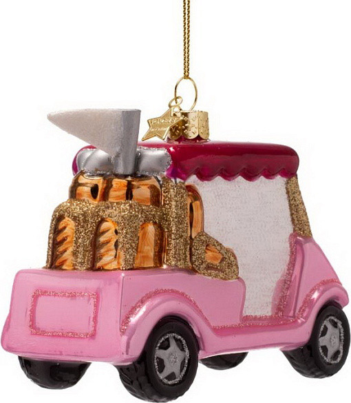 Елочная игрушка Vondels Гольфкар / 2250326090072