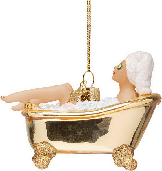 Елочная игрушка Vondels Девушка в ванной / 4250101060137