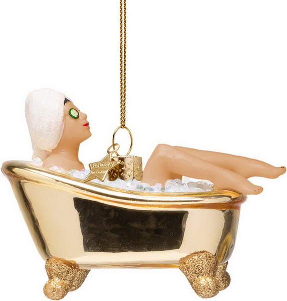 Елочная игрушка Vondels Девушка в ванной / 4250101060137