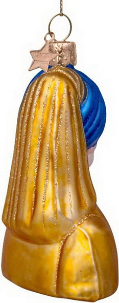 Елочная игрушка Vondels Девушка с жемчужной сережкой / 3207000080071