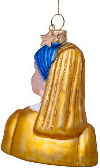 Елочная игрушка Vondels Девушка с жемчужной сережкой / 3207000080071