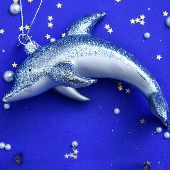 Елочная игрушка Vondels Дельфин / 1182400120010