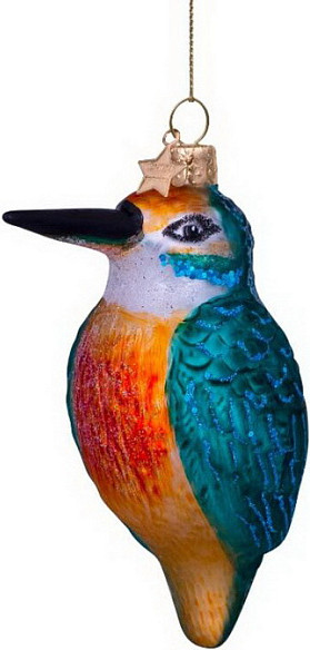 Елочная игрушка Vondels Зимородок / 1232300100015 - фото