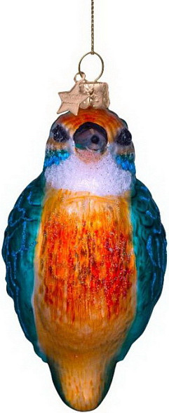 Елочная игрушка Vondels Зимородок / 1232300100015