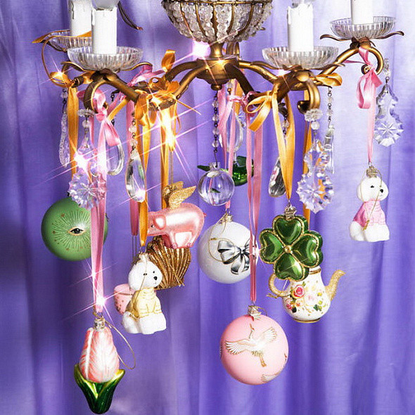 Елочная игрушка Vondels Клевер / 4217000080017