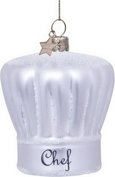 Елочная игрушка Vondels Колпак шеф-повара / 1237000070019 - фото