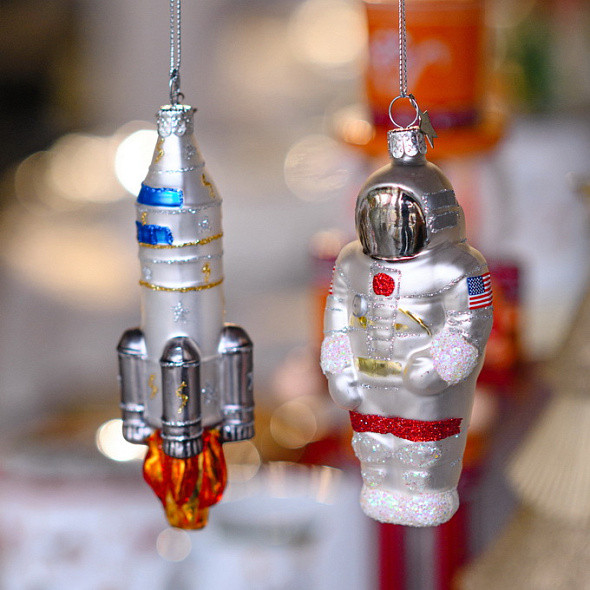 Елочная игрушка Vondels Космонавт / 5212100120013