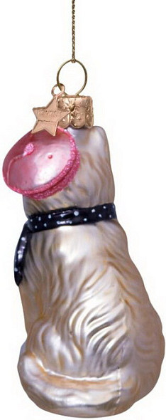 Елочная игрушка Vondels Котик в берете / 1227000085038