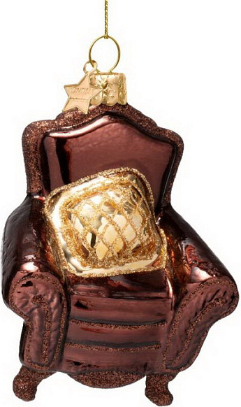 Елочная игрушка Vondels Кресло / 2250650090014 - фото