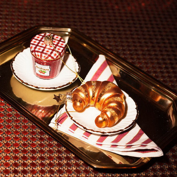 Елочная игрушка Vondels Круассан / 3172810100403