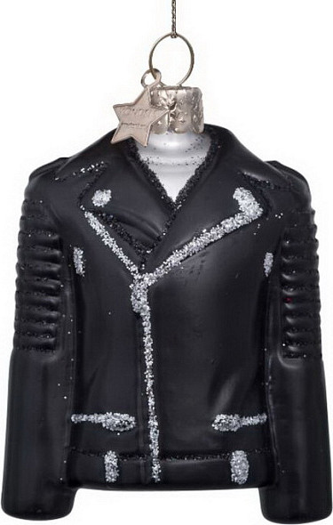 Елочная игрушка Vondels Куртка косуха / 2227000085037 - фото