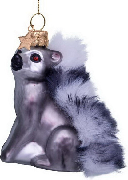 Елочная игрушка Vondels Лемур / 2240800075015