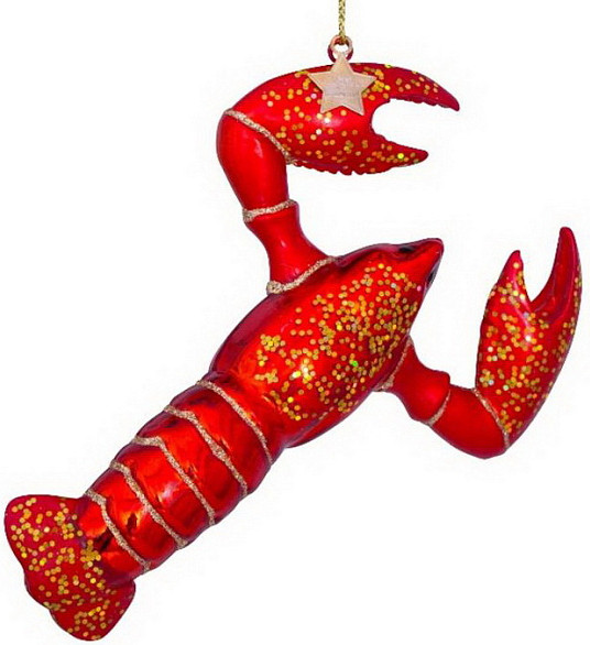 Елочная игрушка Vondels Лобстер / 1182430140019 - фото