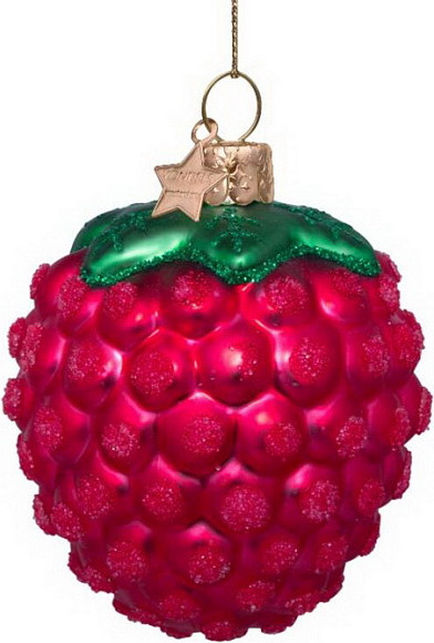Елочная игрушка Vondels Малина / 1232510065012 - фото