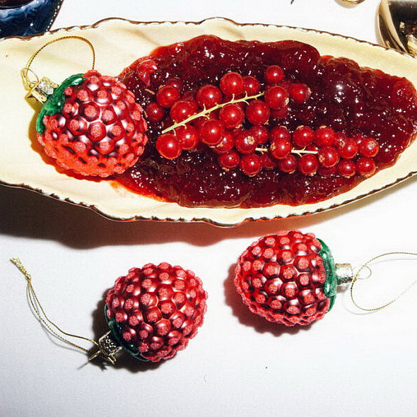 Елочная игрушка Vondels Малина / 1232510065012