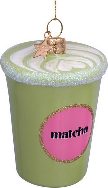 Елочная игрушка Vondels Матча латте / 3240500080011