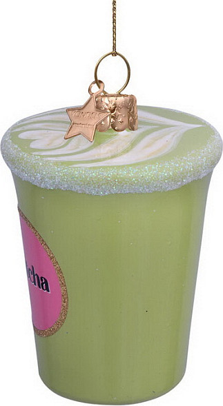 Елочная игрушка Vondels Матча латте / 3240500080011