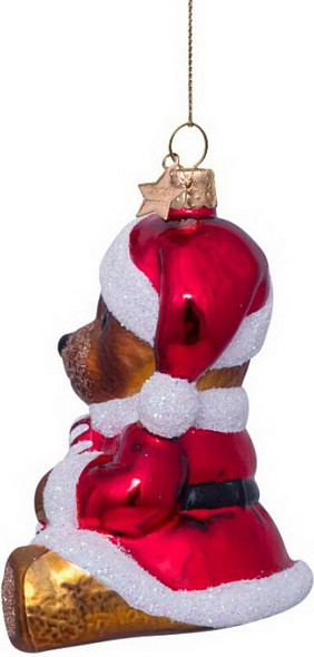 Елочная игрушка Vondels Мишка рождественский / 1232230096013