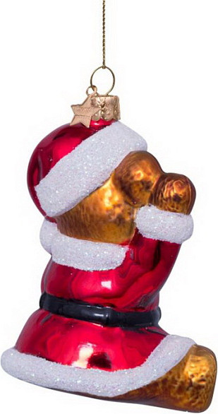 Елочная игрушка Vondels Мишка рождественский / 1232230096013