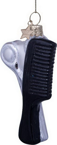 Елочная игрушка Vondels Набор парикмахера / 1232800105015