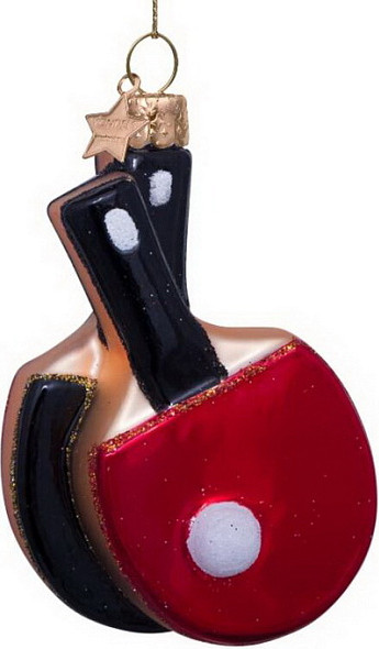 Елочная игрушка Vondels Пинг-понг ракетки / 1232620090010 - фото