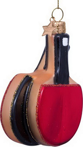 Елочная игрушка Vondels Пинг-понг ракетки / 1232620090010